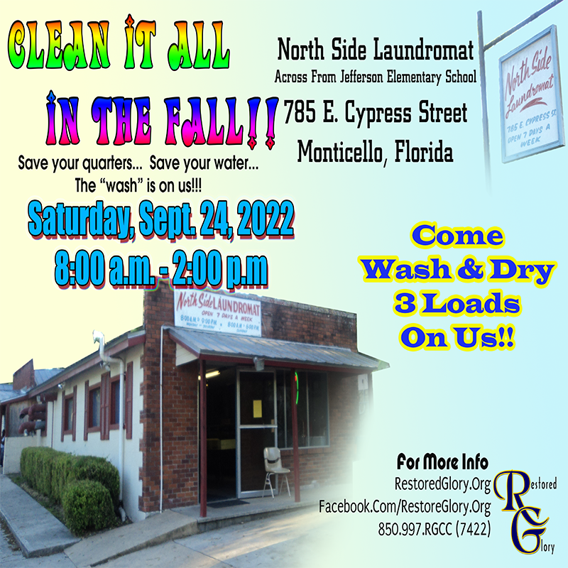Laundromat Outreach – Clean It All In The Fall