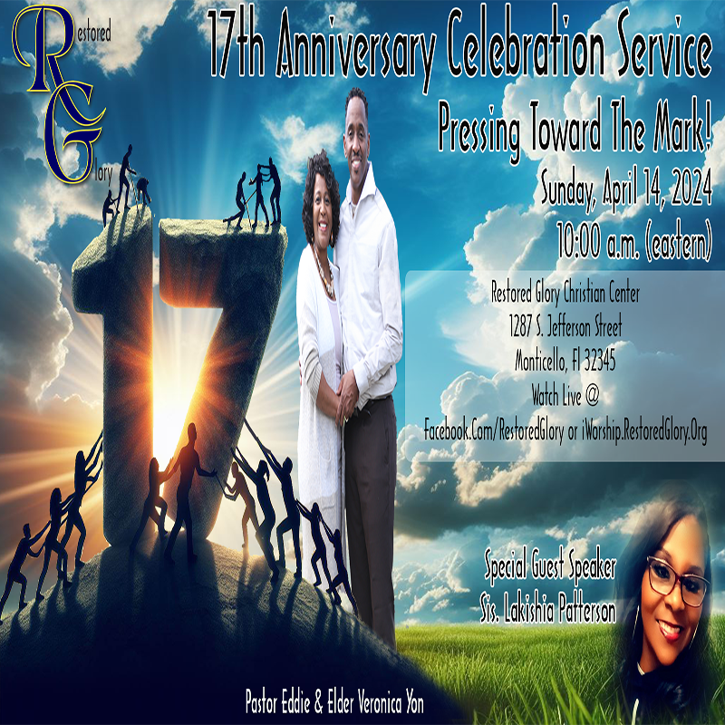 17th Anniversary Celebration Service